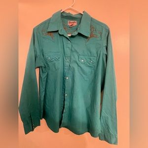 Wrangler Button down western shirt